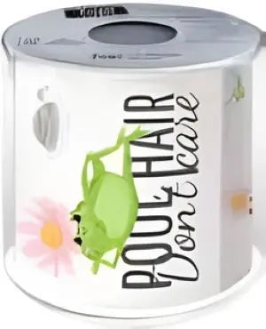 'Pool Hair' Novelty Loo Roll Bakeware & More