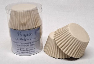 Ivory/Cream Vogue Muffin Cases