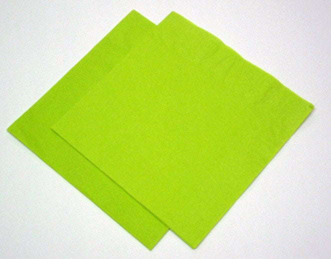 Deeptone 33cm 3 Ply Napkins - Kiwi