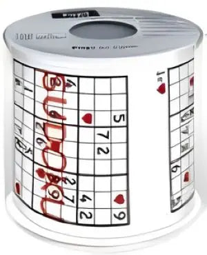 'Sudoku' Novelty Loo Roll Bakeware & More