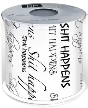'Shit Happens' Novelty Loo Roll Bakeware & More