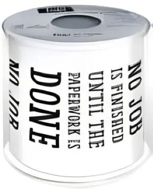 'Paperwork' Novelty Loo Roll Bakeware & More