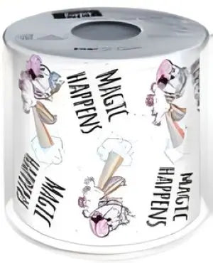 'Magic Happens' Novelty Loo Roll Bakeware & More