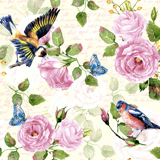 'Vintage Garden' 33cm 3 Ply Napkins