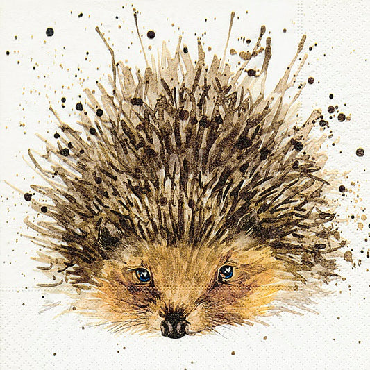 'Cute Hedgehog' 33cm 3Ply Napkins