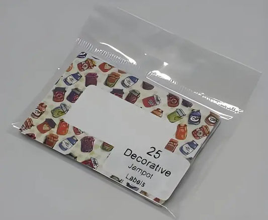 Jam Jar Design Jampot Labels Bakeware & More