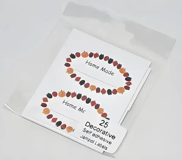 Fruit Design Jampot Labels Bakeware & More