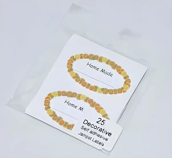 Marmalade/Citrus Design Jampot Labels Bakeware & More