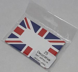 Union Jack Design Jampot Labels