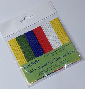 Colour Code Freezer Ties
