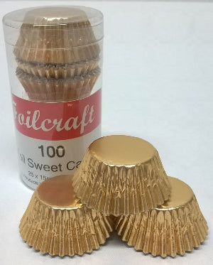 Foilcraft Gold Foil Sweet Cases