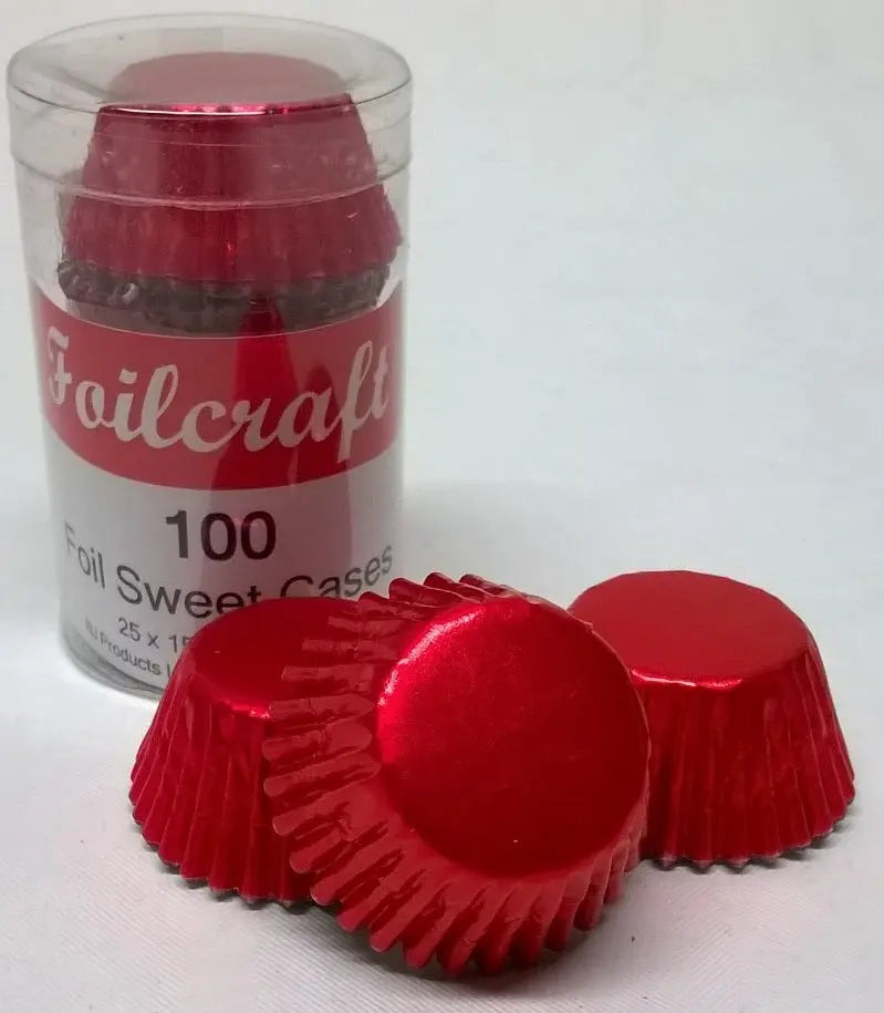 Foilcraft Red Foil Sweet Cases Bakeware & More