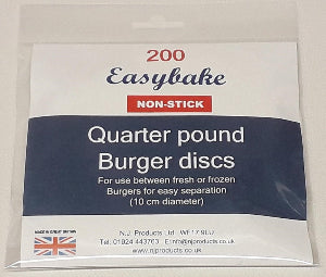 Non-stick Quarter Pound Silicone Greaseproof Burger Disc