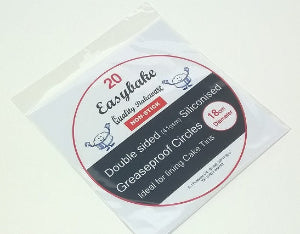 18cm (7") Siliconised Greaseproof Circle