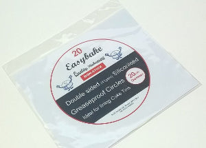 20cm (8") Siliconised Greaseproof Circle