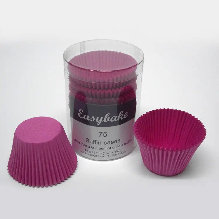 Individual Buffin Cases -  Dark Pink Bakeware & More