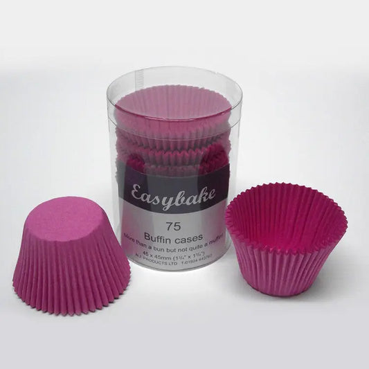 Individual Buffin Cases -  Dark Pink Bakeware & More