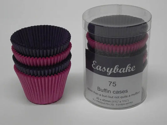 Individual Buffin Cases - Purple/Pink Mix Bakeware & More