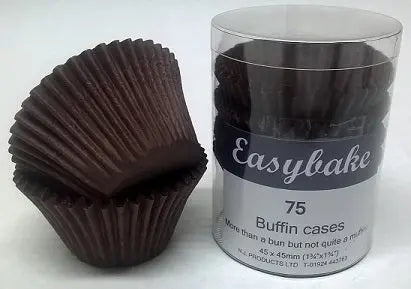 Individual Buffin Cases - Brown Bakeware & More