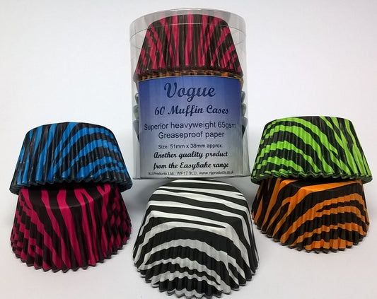 Animal Print Assorted Muffin Cases