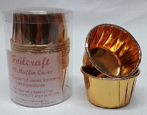 Gold Foilcraft Stand-Alone Muffin Cases