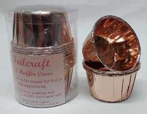 Rose Foilcraft Stand-Alone Muffin Cases
