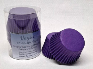 Purple Vogue Muffin Cases