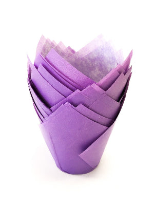 Lilac Tulip Muffin Wrap