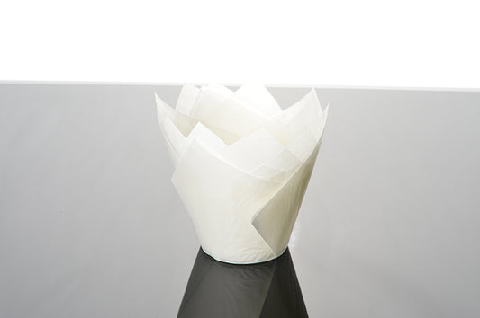 White Tulip Muffin Wrap