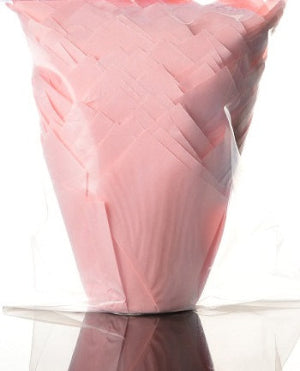 Bright Pink Tulip Muffin Wrap