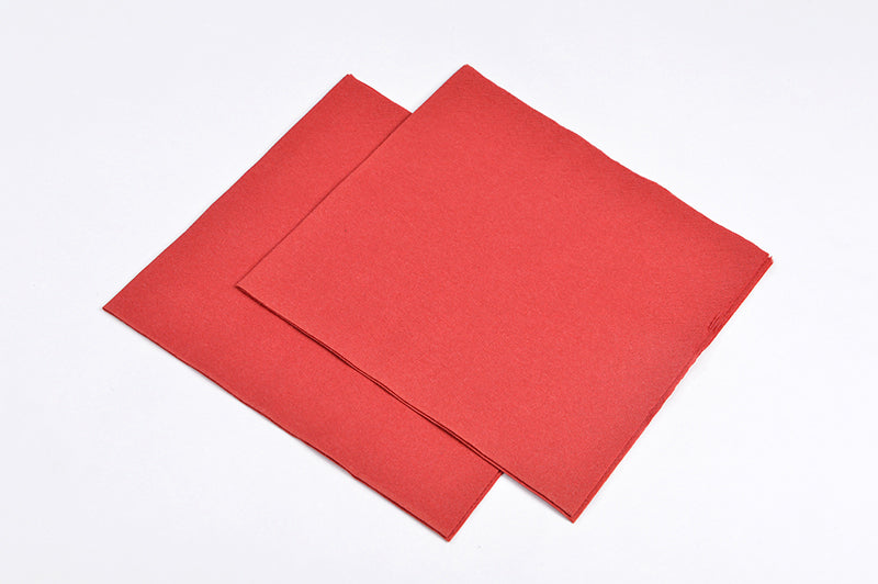 Deeptone 33cm 3 Ply Napkins - Red