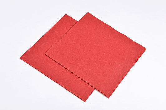 Deeptone 33cm 3 Ply Napkins - Red