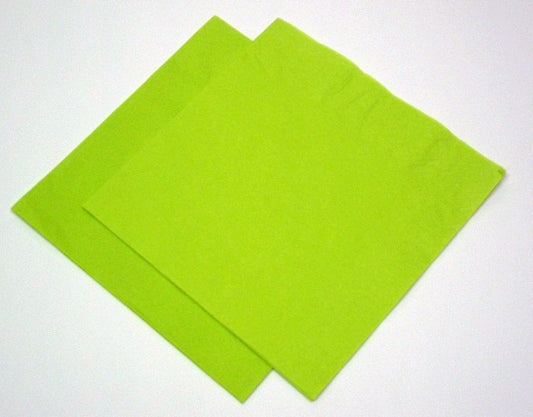 Deeptone 33cm 3 Ply Napkins - Kiwi