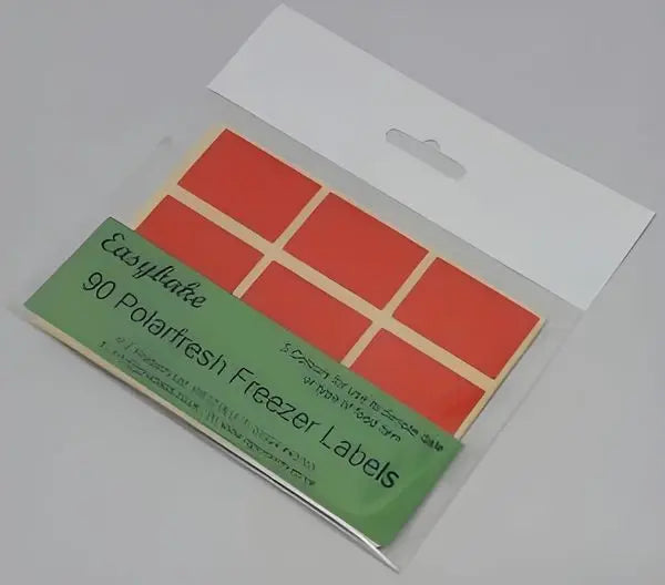 Colour Coded Freezer Labels Bakeware & More