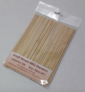 BBQ Skewers 20cm (8”)